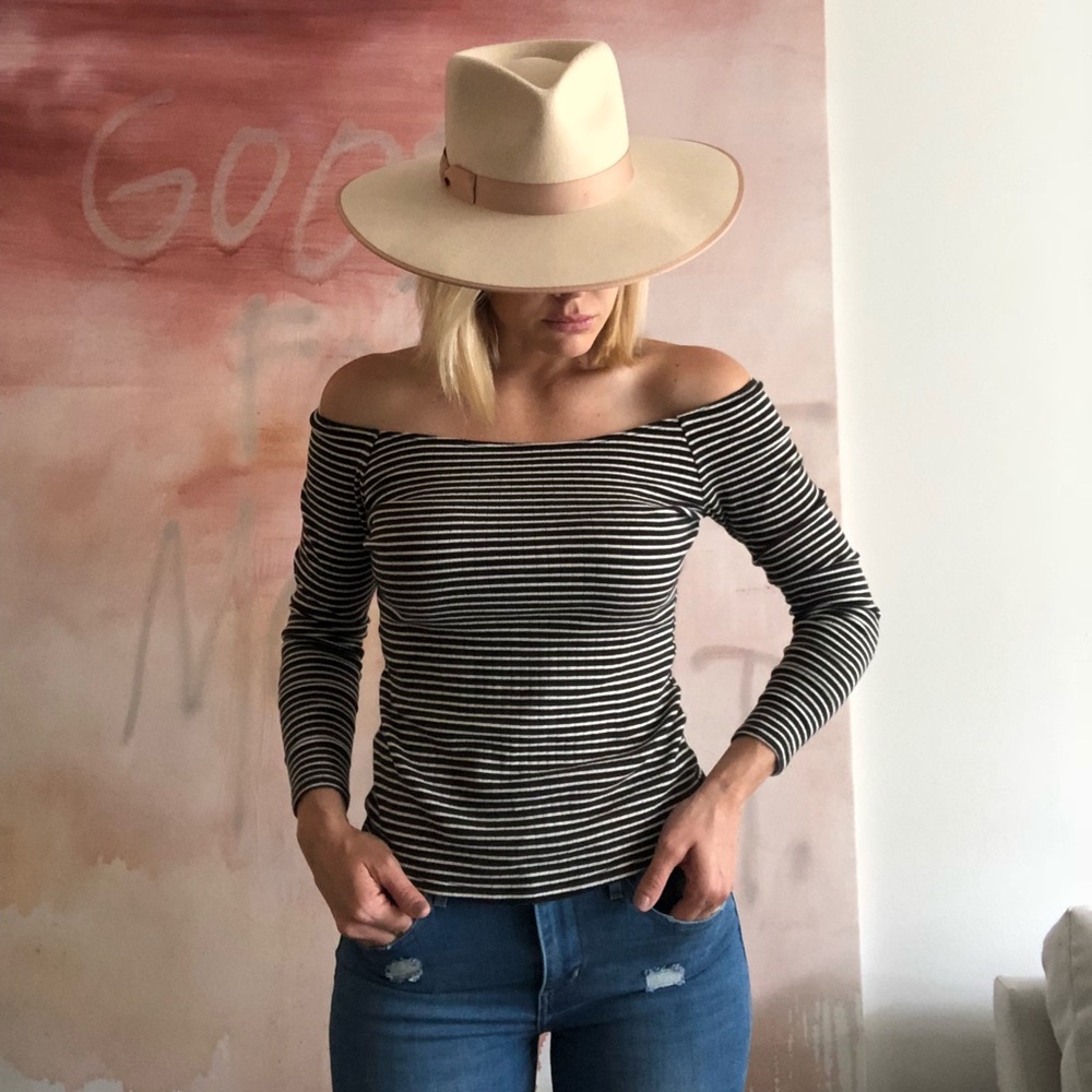 Off the shoulder top
